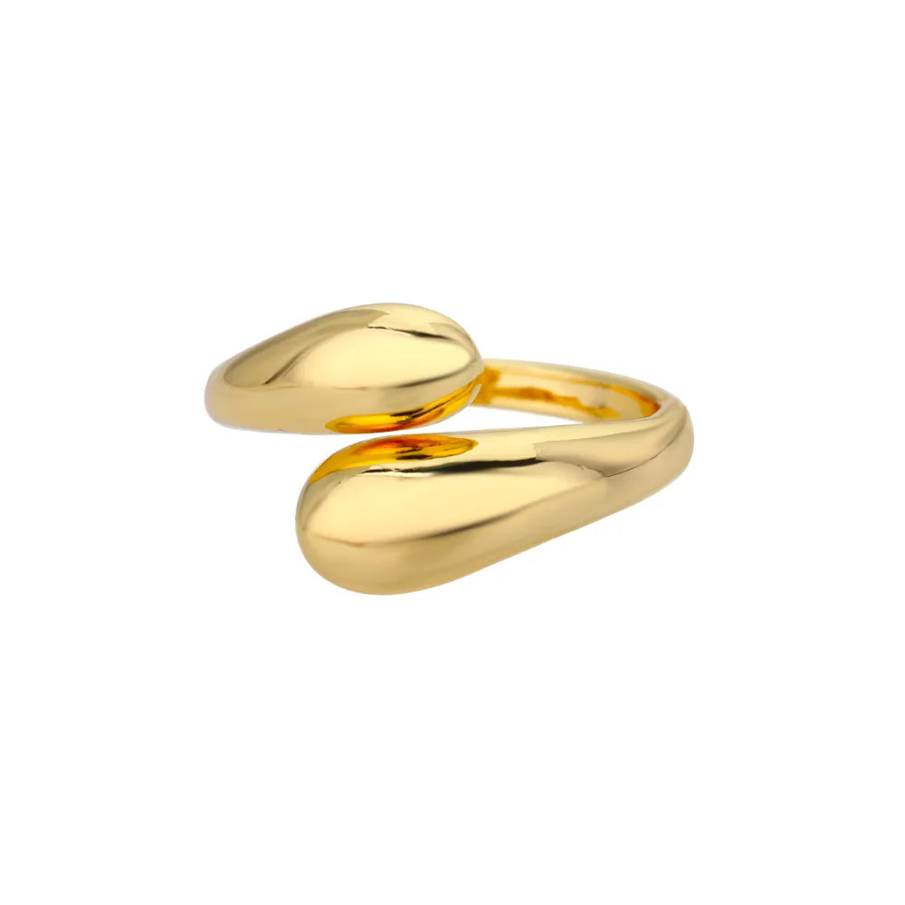 The Aureum Band – 316L Stainless Steel Gold-Tone Ring
