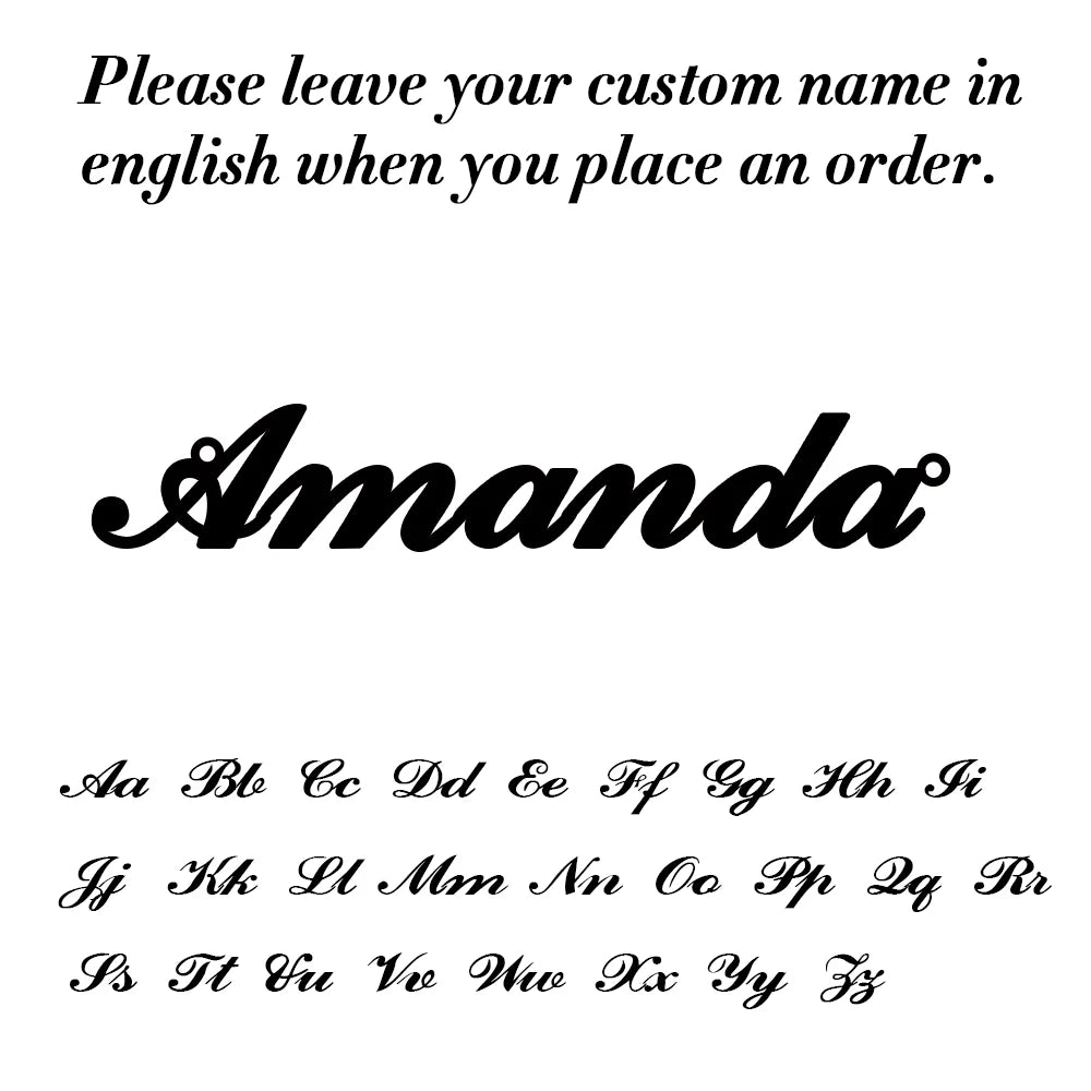 Personalized Name Letter Bracelet – Custom Baby or Child Anklet in Polished Stainless Steel