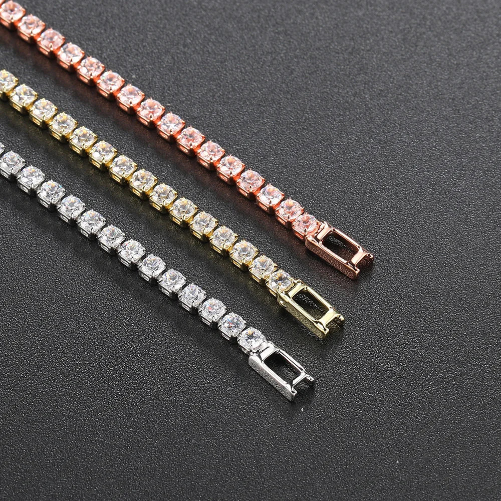 Eterna Crystal Tennis Bracelet- Timeless Shine