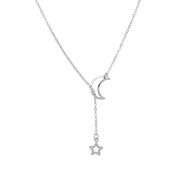 Starlit Grace – The Moon & Star Signature Choker