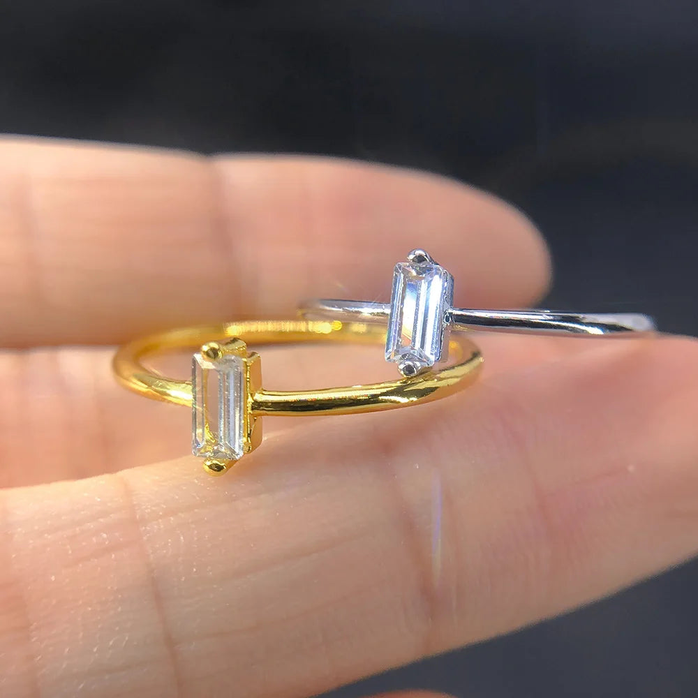 Elegant Geometric Ring – Zirconia Jewelry for all occasions