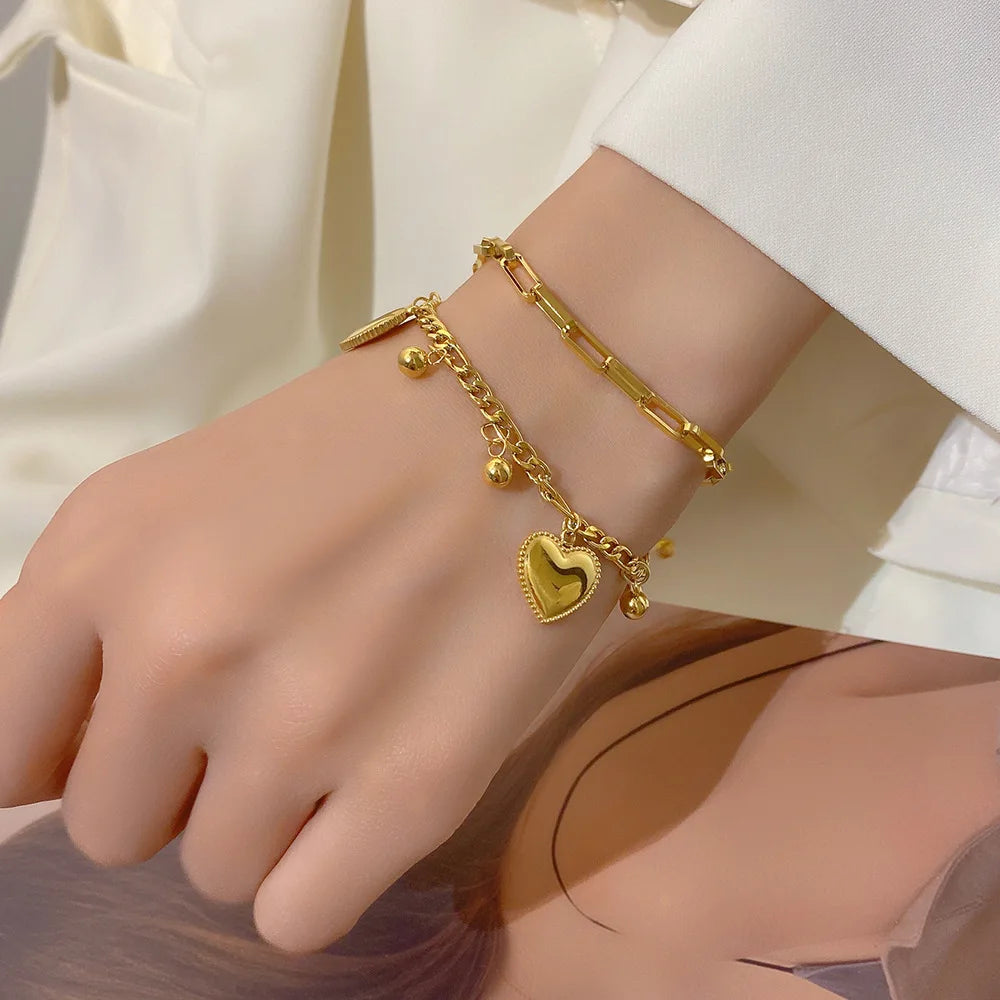 TIMELESS MULTI HEART BRACELET