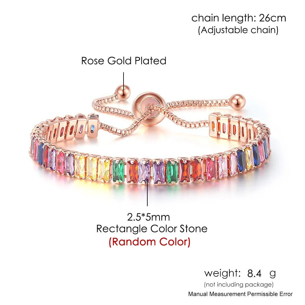 Sparkle Tennis Bracelet – Unisex Iced Out CZ in Bold