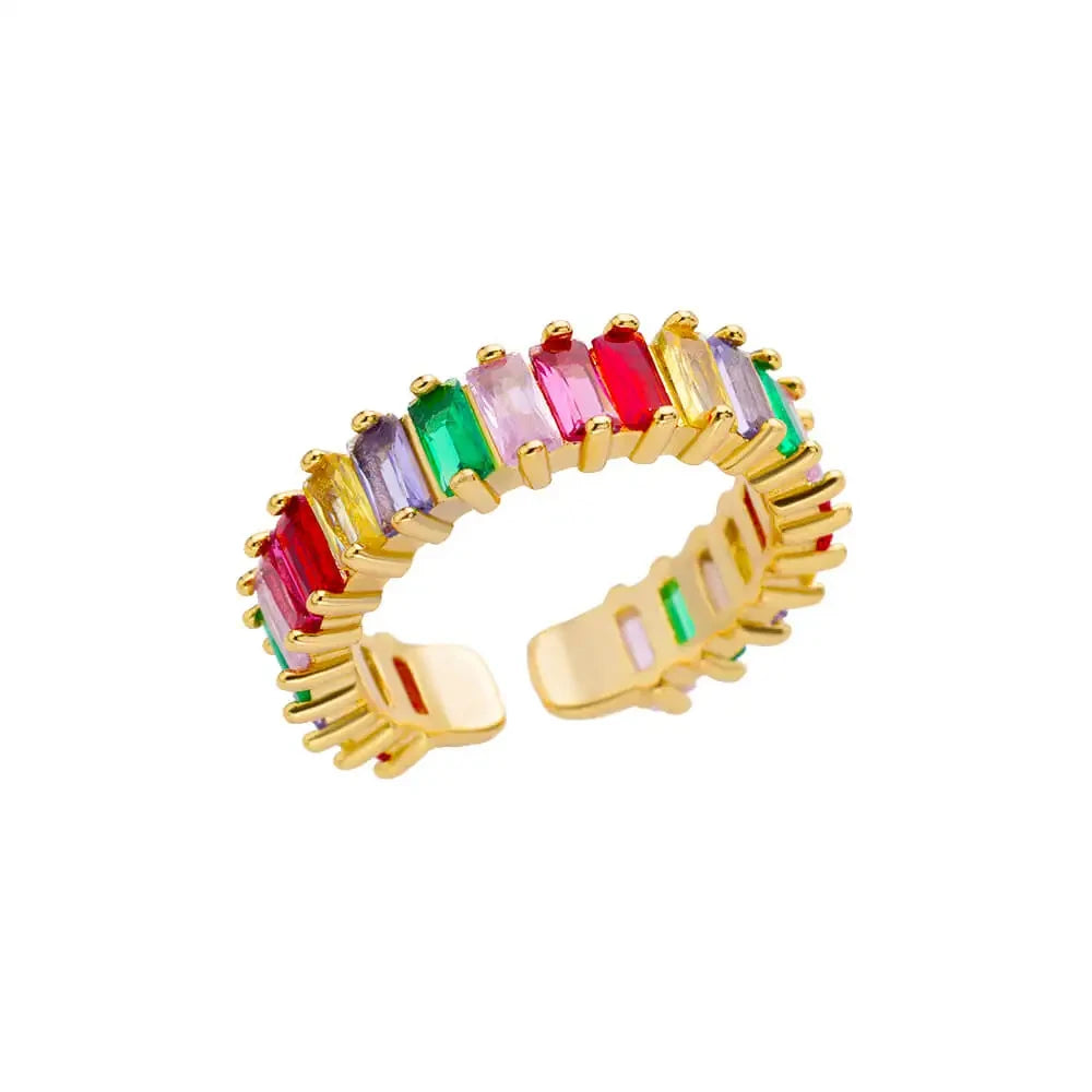 The Aureum Band – 316L Stainless Steel Gold-Tone Ring